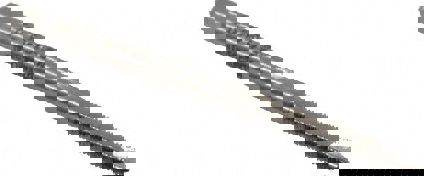 Spiral Point STI Tap: M2.5 x 0.45 Metric Coarse, 2 Flutes, Plug, High Speed Steel, Bright/Uncoated